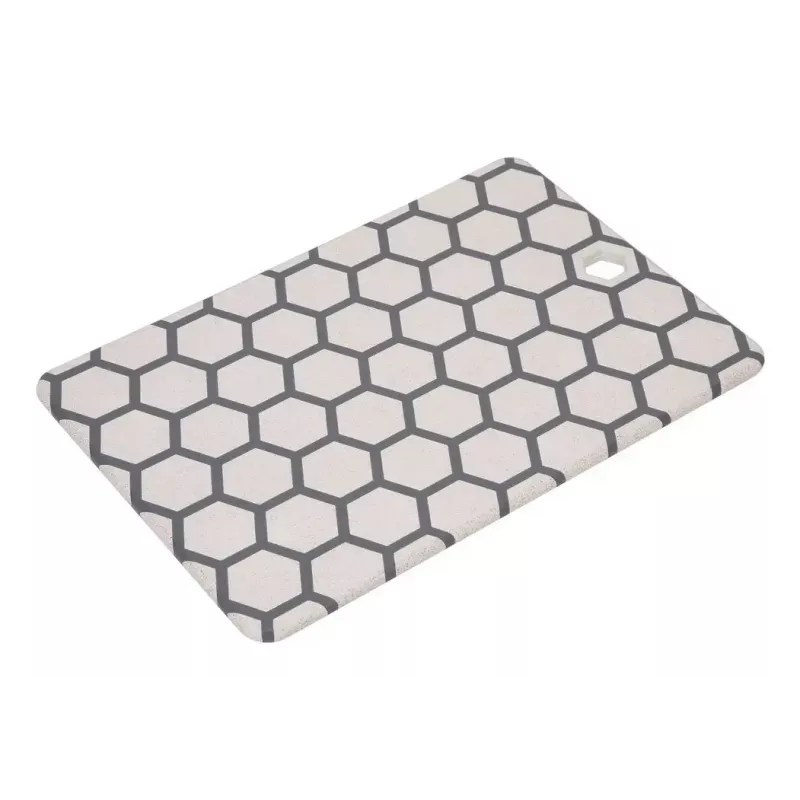 Deska do krojenia Resto Kitchenware 95403 prostokątna plastikowa szaro-biała