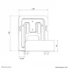 Neomounts AWL-440BL Uchwyt do odtwarzacza multimedialnego - uniwersalny