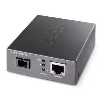 TP-Link 10/100 Mb/s RJ45 na 100 Mb/s Single-mode SC WDM dwukierunkowy konwerter światłowodowy
