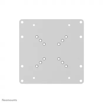 Neomounts FPMA-VESA200 adapter VESA 22-42 cale, srebrny, stal, 35 kg, 100 x 200,100 x 100,200 x 100,200 x 200,50 x 50,75 x 75, 106.7 cm (42 cale), 55.9 cm (22 cale)