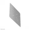 Neomounts FPMA-VESA200 adapter VESA 22-42 cale, srebrny, stal, 35 kg, 100 x 200,100 x 100,200 x 100,200 x 200,50 x 50,75 x 75, 106.7 cm (42 cale), 55.9 cm (22 cale)