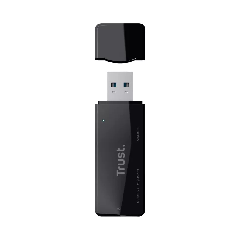 Trust NANGA czytnik kart USB 3.2 Gen 1 (3.1 Gen 1) Typ-A Czarny