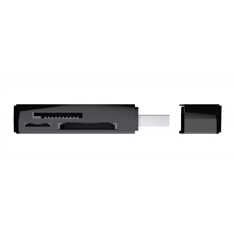 Trust NANGA czytnik kart USB 3.2 Gen 1 (3.1 Gen 1) Typ-A Czarny