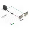 Active Converter kabel Lindy DisplayPort 1.2 to VGA