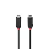 Kabel Lindy 1m USB4 240W typu C, linia Czarny