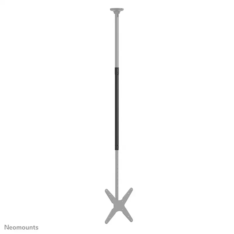 Neomounts NS-EP100Czarny Przedłużka słupa do montażu sufitowego TV - wys. 107,5 cm