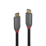 Kabel Lindy 1m USB 3.2 Typ C na C, 20 Gb/s, 5 A, PD, Anthra Line