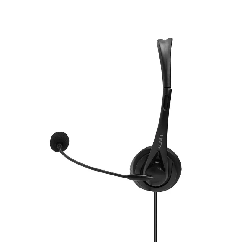 Zestaw słuchawkowy Lindy USB Type A Wired Headset with In-Line Control