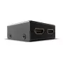 Lindy 2 portowy dwukierunkowy przełącznik HDMI 18G, HDMI, metal, czarny, 60 Hz, 18 Gbit/s, 3840 x 2160 pikseli