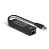 Koncentrator USB i konwerter Gigabit Ethernet Lindy 43176
