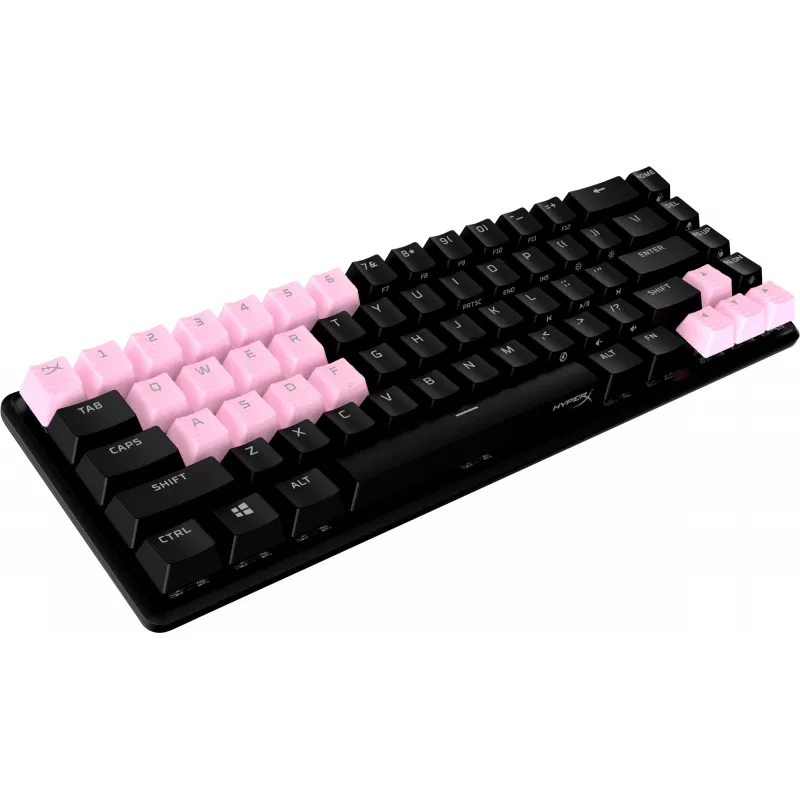 Nasadka na klawisz HyperX Rubber Keycaps Gaming Accessory Kit różowy układ US do przełączników HyperX i Cherry MX