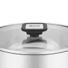 Resto Kitchenware Anser 3.2 L Okrągły Czarny Stal Nierdzewna