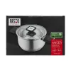 Resto Kitchenware Anser 3.2 L Okrągły Czarny Stal Nierdzewna