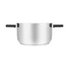 Resto Kitchenware Anser 3.2 L Okrągły Czarny Stal Nierdzewna