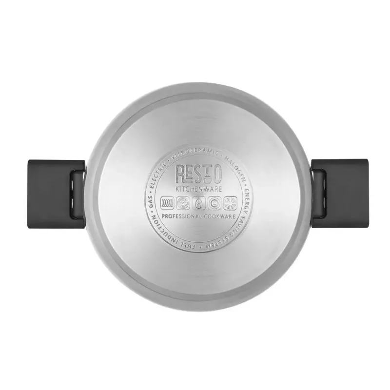 Resto Kitchenware Anser 3.2 L Okrągły Czarny Stal Nierdzewna