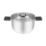 Resto Kitchenware Anser 3.2 L Okrągły Czarny Stal Nierdzewna