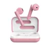 Trust Primo Zestaw słuchawkowy True Wireless Stereo (TWS) Douszne Rozmowy/Muzyka Bluetooth Różowy