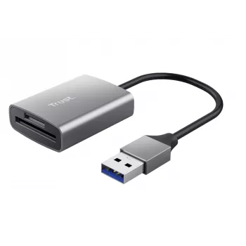 Czytnik kart Trust Dalyx USB 3.2 Gen 1 (3.1 Gen 1) Aluminium