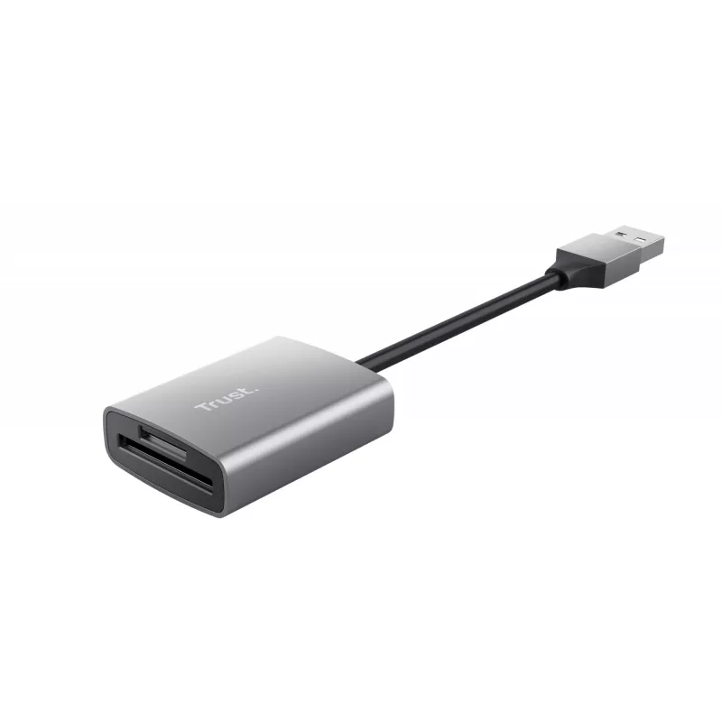 Czytnik kart Trust Dalyx USB 3.2 Gen 1 (3.1 Gen 1) Aluminium