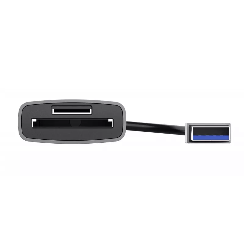 Czytnik kart Trust Dalyx USB 3.2 Gen 1 (3.1 Gen 1) Aluminium