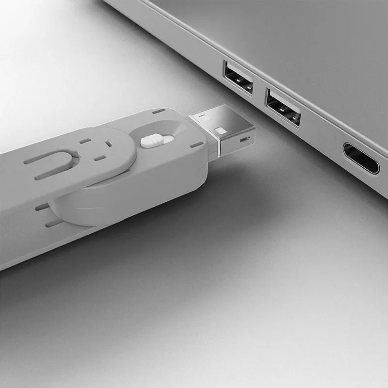 Blokada portu Lindy USB Port Blocker zestaw 4 szt. kod kolorystyczny biały