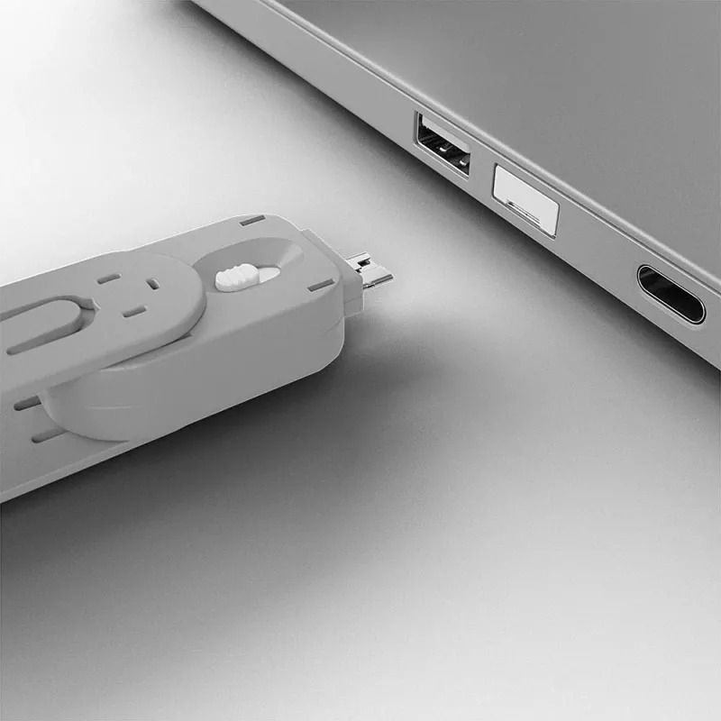 Blokada portu Lindy USB Port Blocker zestaw 4 szt. kod kolorystyczny biały