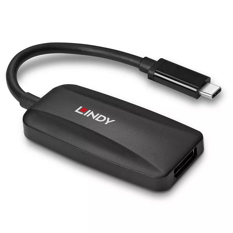 Konwerter USB Type C na DisplayPort Lindy 43337