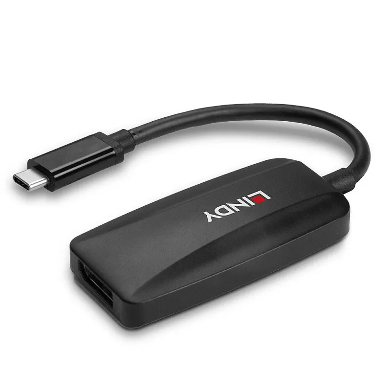 Konwerter USB Type C na DisplayPort Lindy 43337