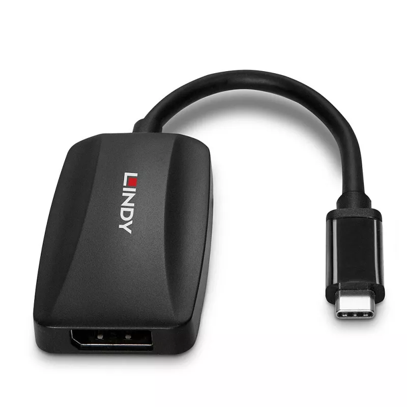 Konwerter USB Type C na DisplayPort Lindy 43337