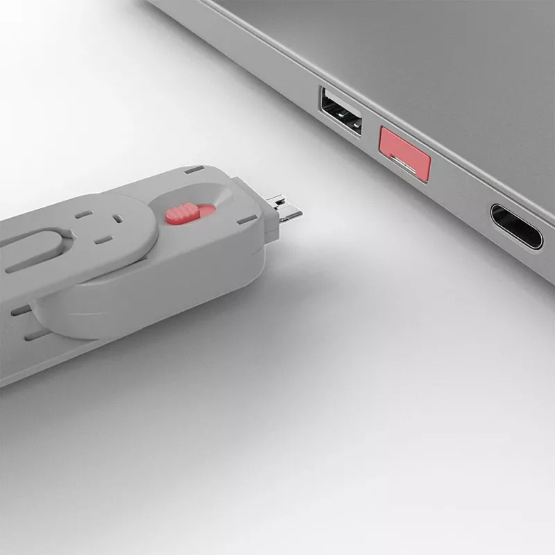 Blokada portu Lindy USB Port Blocker Pack of 4 Colour Code Pink