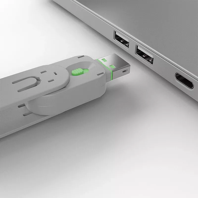 Blokada portu Lindy USB Port Blocker zestaw 4 szt. kod kolorystyczny zielony