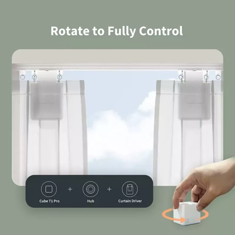 Inteligentny kontroler bezprzewodowy, Aqara Cube T1 Pro (CTP-R01), Bezprzewodowy, Zigbee