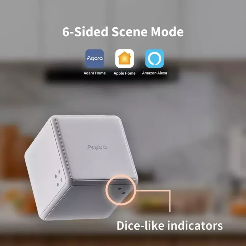 Inteligentny kontroler bezprzewodowy, Aqara Cube T1 Pro (CTP-R01), Bezprzewodowy, Zigbee