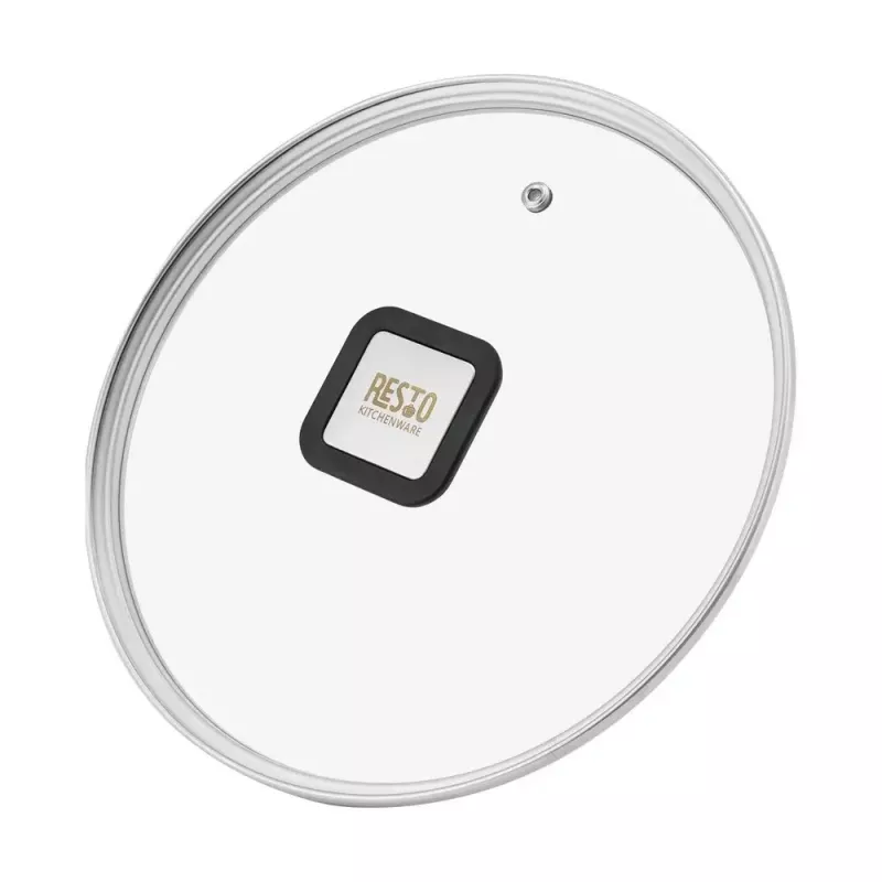 Resto Kitchenware Anser 4.4 L Okrągły Czarny Stal Nierdzewna