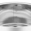Resto Kitchenware Anser 4.4 L Okrągły Czarny Stal Nierdzewna