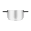 Resto Kitchenware Anser 4.4 L Okrągły Czarny Stal Nierdzewna