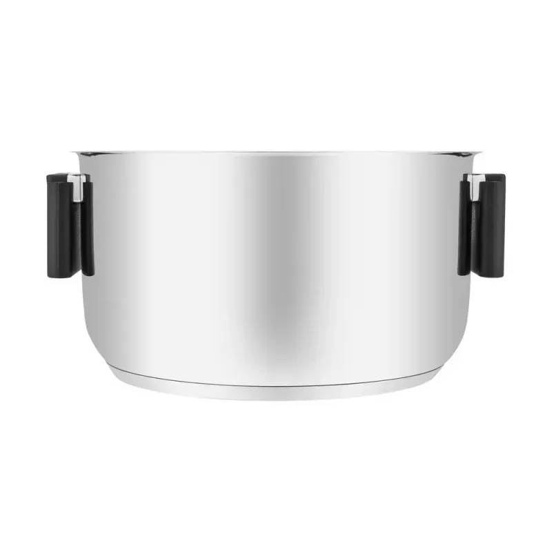 Resto Kitchenware Anser 4.4 L Okrągły Czarny Stal Nierdzewna