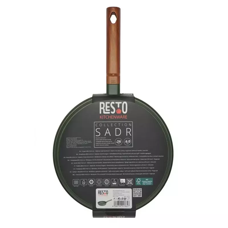 Uniwersalny rondel Resto Kitchenware Sadr okrągły
