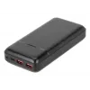 Przenośny Powerbank Rivacase VA2102 Litowo-Polimerowy 20000 mAh, Quick Charge 3.0, 2×USB-A + 1×USB-C, 22,5 W, Czarny