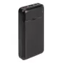 Przenośny Powerbank Rivacase VA2102 Litowo-Polimerowy 20000 mAh, Quick Charge 3.0, 2×USB-A + 1×USB-C, 22,5 W, Czarny