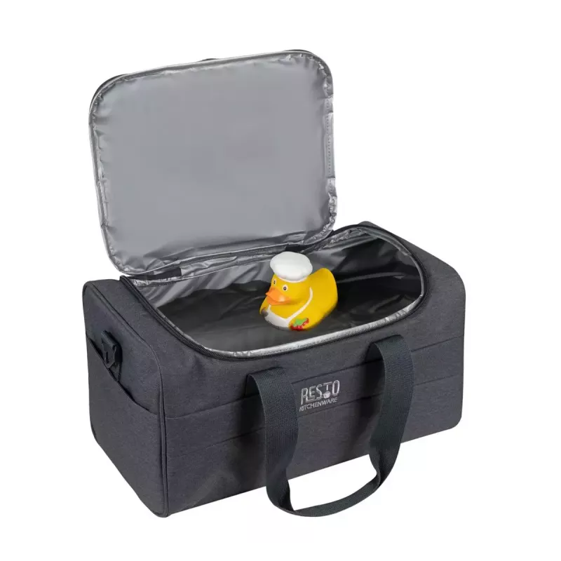 Torba chłodząca Resto Kitchenware 5519 19L szara poliester PEVA
