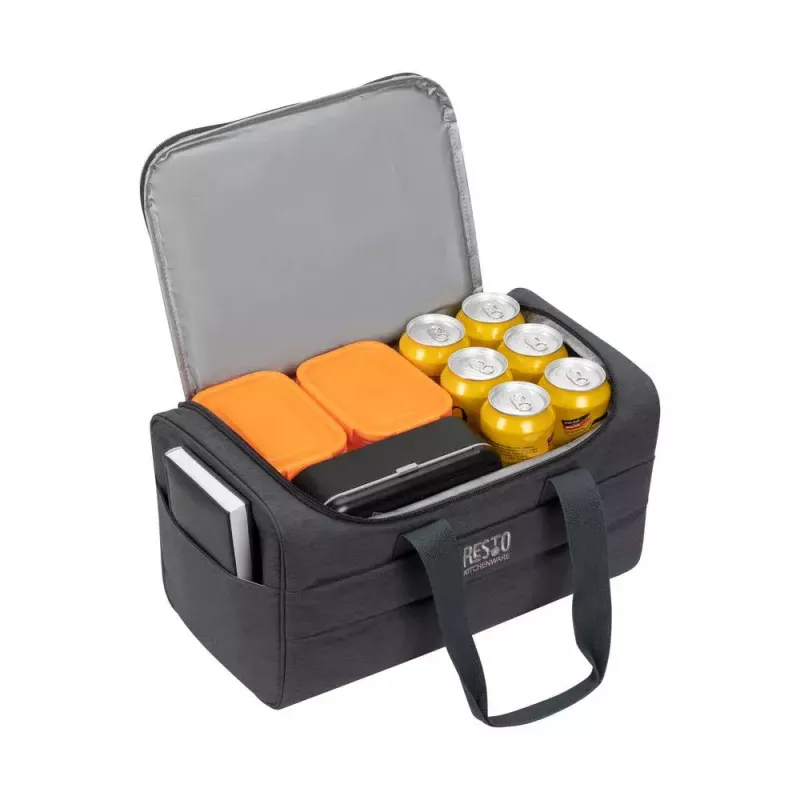 Torba chłodząca Resto Kitchenware 5519 19L szara poliester PEVA