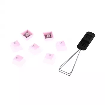 HyperX Zestaw Klawiszy Pełnego Zestawu - PBT (Różowy), Nasadka na klawiaturę, Poliester termoplastyczny (PBT), 145 mm, 129 mm, 246 g, Różowy