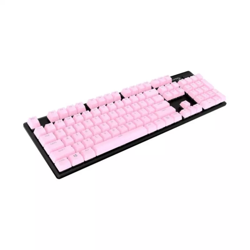 HyperX Zestaw Klawiszy Pełnego Zestawu - PBT (Różowy), Nasadka na klawiaturę, Poliester termoplastyczny (PBT), 145 mm, 129 mm, 246 g, Różowy
