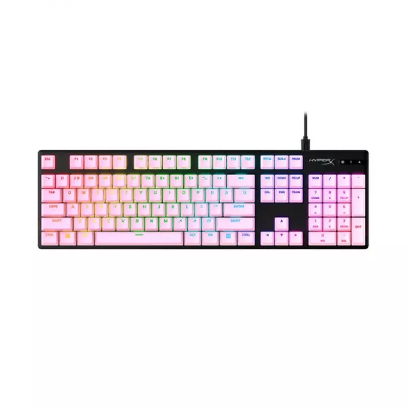 HyperX Zestaw Klawiszy Pełnego Zestawu - PBT (Różowy), Nasadka na klawiaturę, Poliester termoplastyczny (PBT), 145 mm, 129 mm, 246 g, Różowy