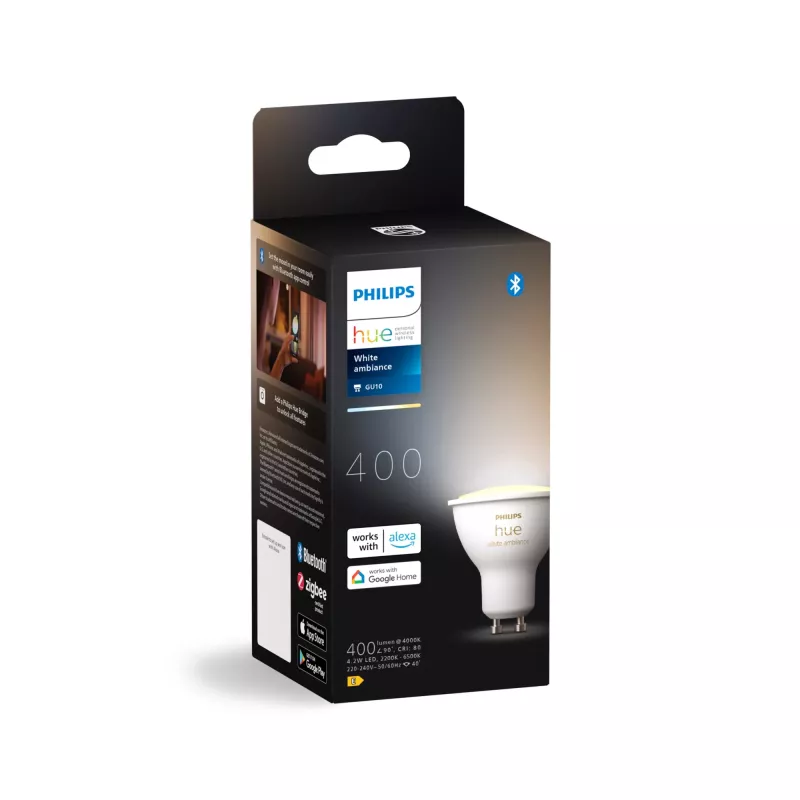Philips Hue biały ambience GU10 – inteligentny reflektor punktowy