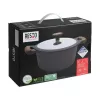 Resto Kitchenware Ran 2,4 l okrągły czarny drewno