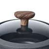Resto Kitchenware Ran 2,4 l okrągły czarny drewno