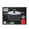 Resto Kitchenware Ran 2,4 l okrągły czarny drewno