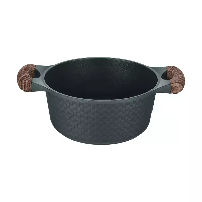 Resto Kitchenware Ran 2,4 l okrągły czarny drewno